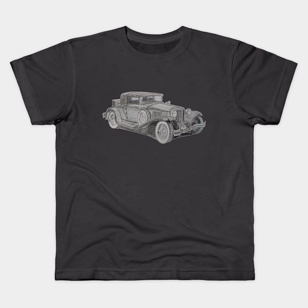 Car Kids T-Shirt by An.D.L.